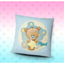 Cojín personalizado para la cama de su hija