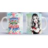 Taza sublimada día de la Madre, Mamá siempre corazón te amo