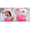 Taza sublimada día de la Madre, Eres la mejor mamá con foto